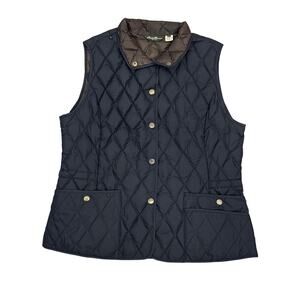 Eddie Bauer Premium Goose Down EB 350 Fill Power 2010 puffer vest Large